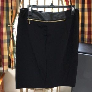 Comfortable unique black dress skirt